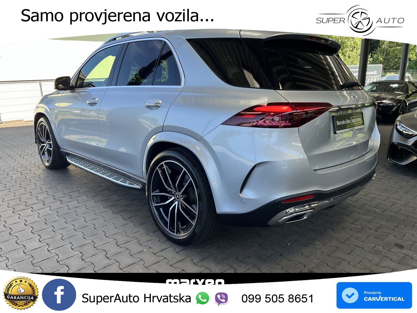 Mercedes GLE 450d (367 KS) EQ Boost 4MATIC 9G-TRONIC AMG ZRAČNI+ACC+GR SJED+KAM+PANO