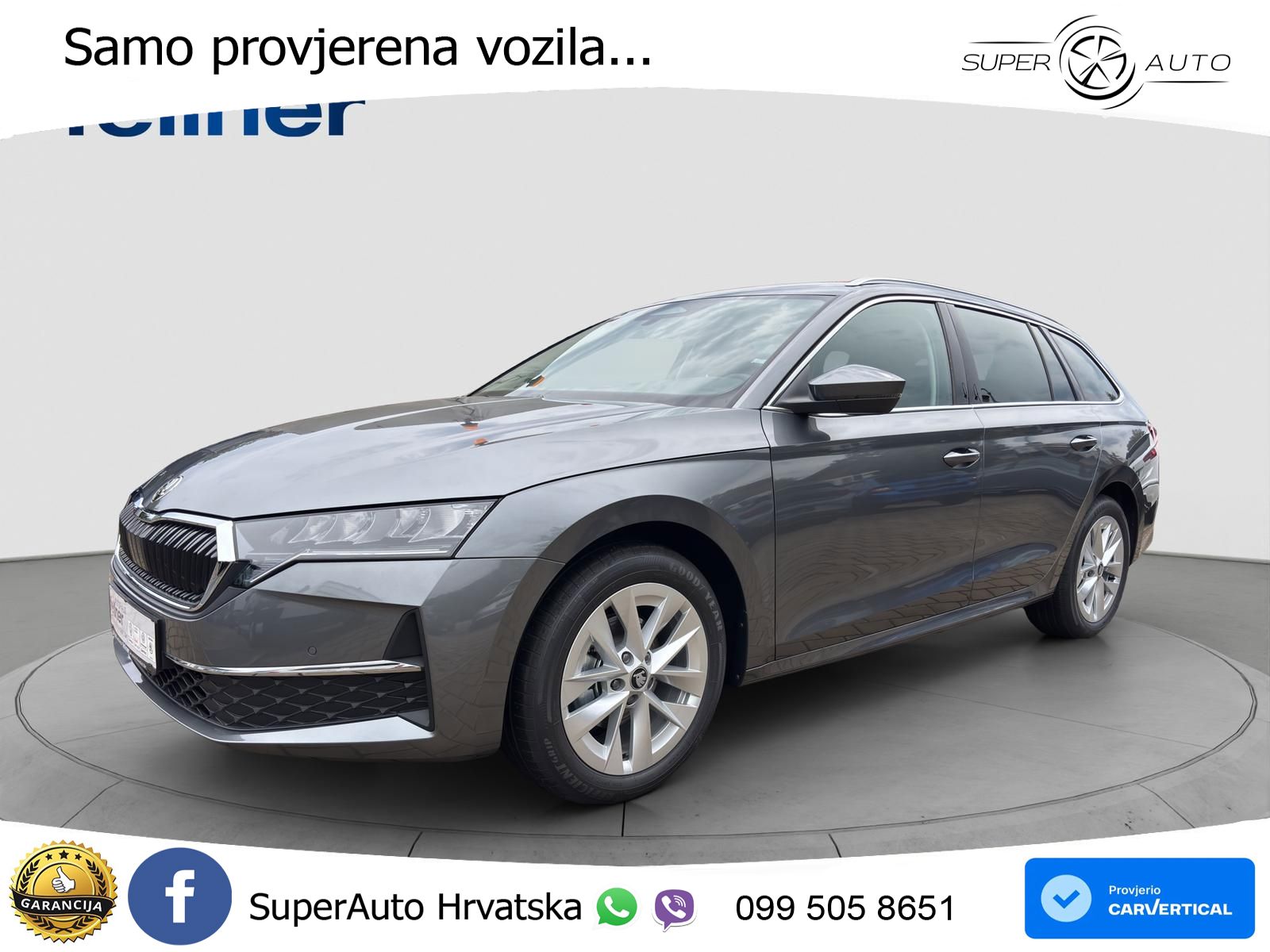 Škoda Octavia Combi 1.5 TSI (150 KS) DSG Selection LED+GR SJED+ACC