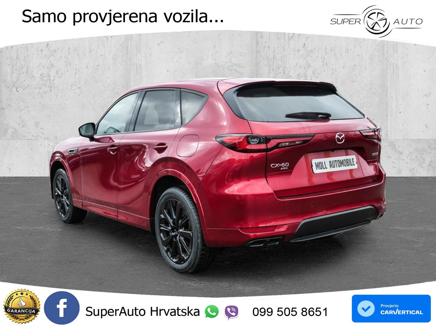 Mazda CX-60 3.3 e-Skyactiv D (254 KS) AWD Automatic LED+GR SJED+ACC