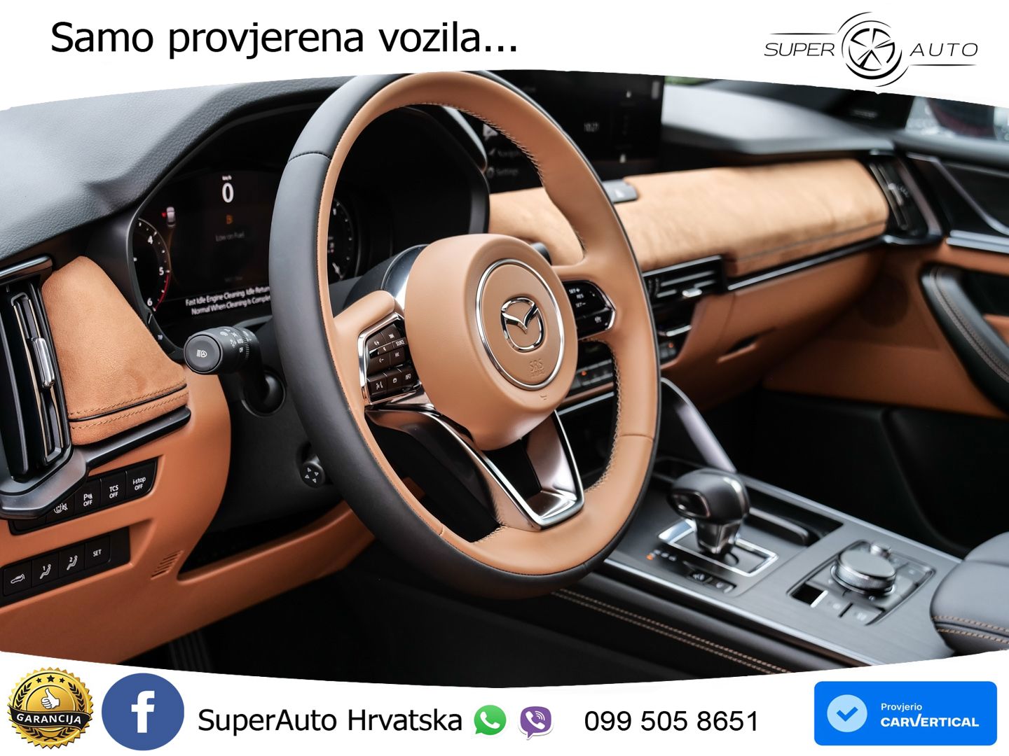 Mazda CX-60 3.3 e-Skyactiv D (254 KS) AWD Automatic LED+GR SJED+ACC