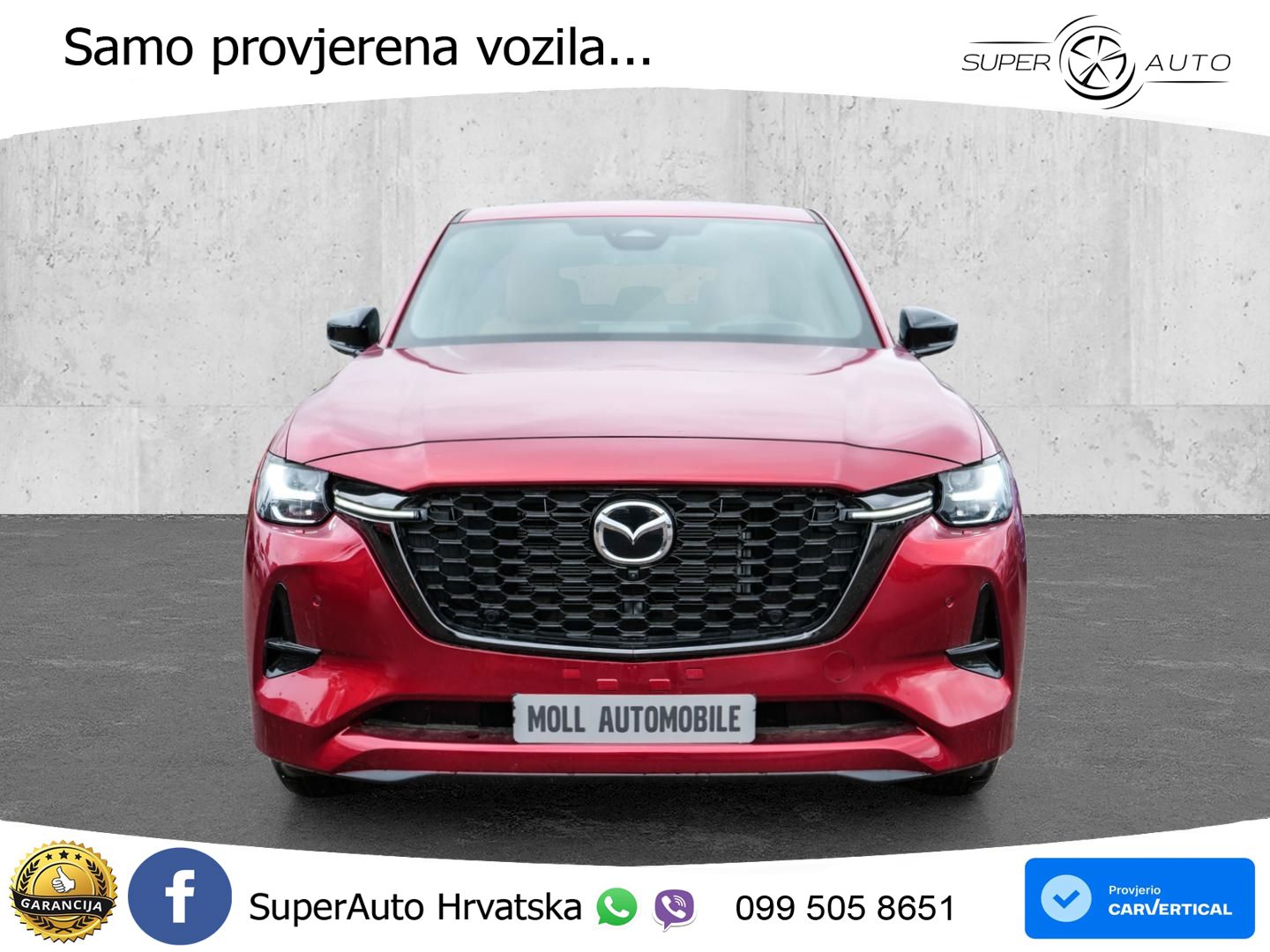Mazda CX-60 3.3 e-Skyactiv D (254 KS) AWD Automatic LED+GR SJED+ACC