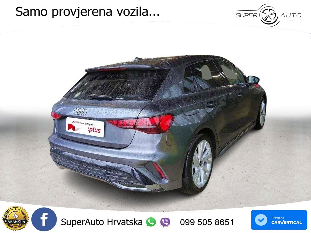 Audi A3 35 TFSI (150 KS) S tronic S line LED+GR SJED+ACC