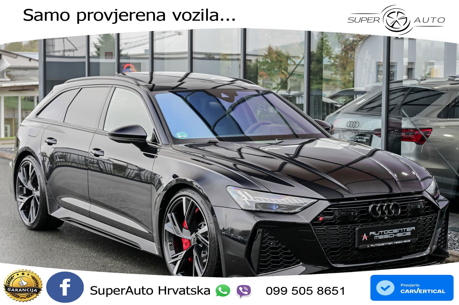 Audi RS6 Avant 4.0 TFSI V8 (600 KS) quattro Tiptronic LED+GR SJED+ACC