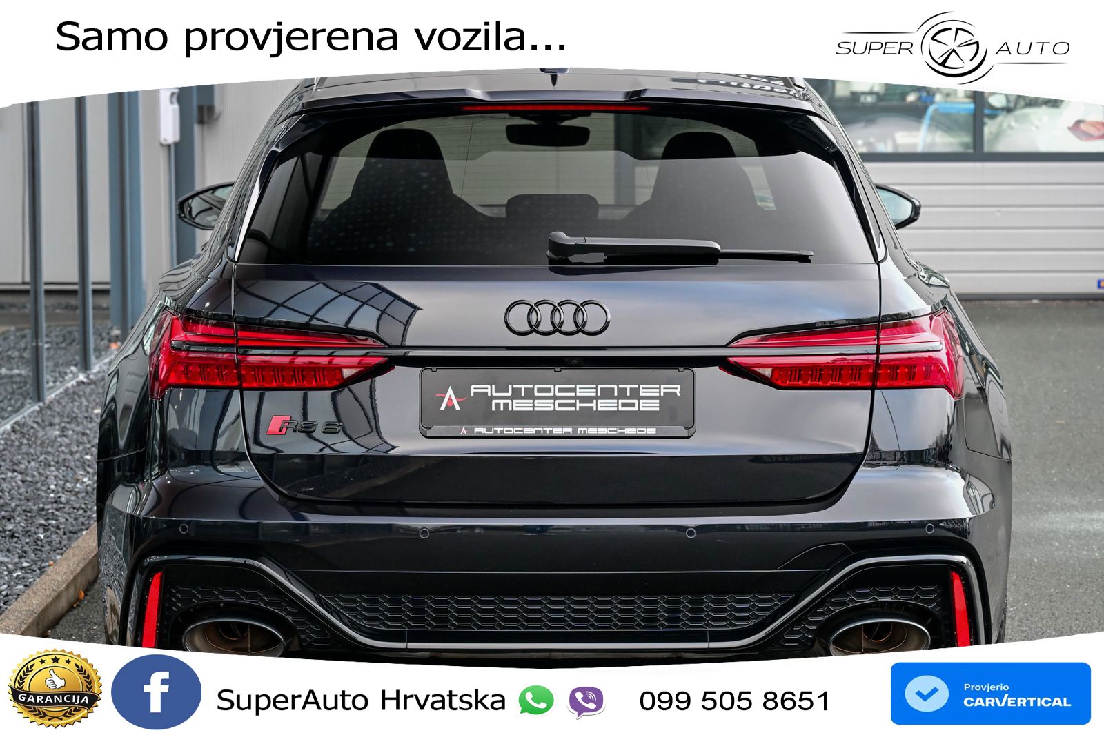 Audi RS6 Avant 4.0 TFSI V8 (600 KS) quattro Tiptronic LED+GR SJED+ACC