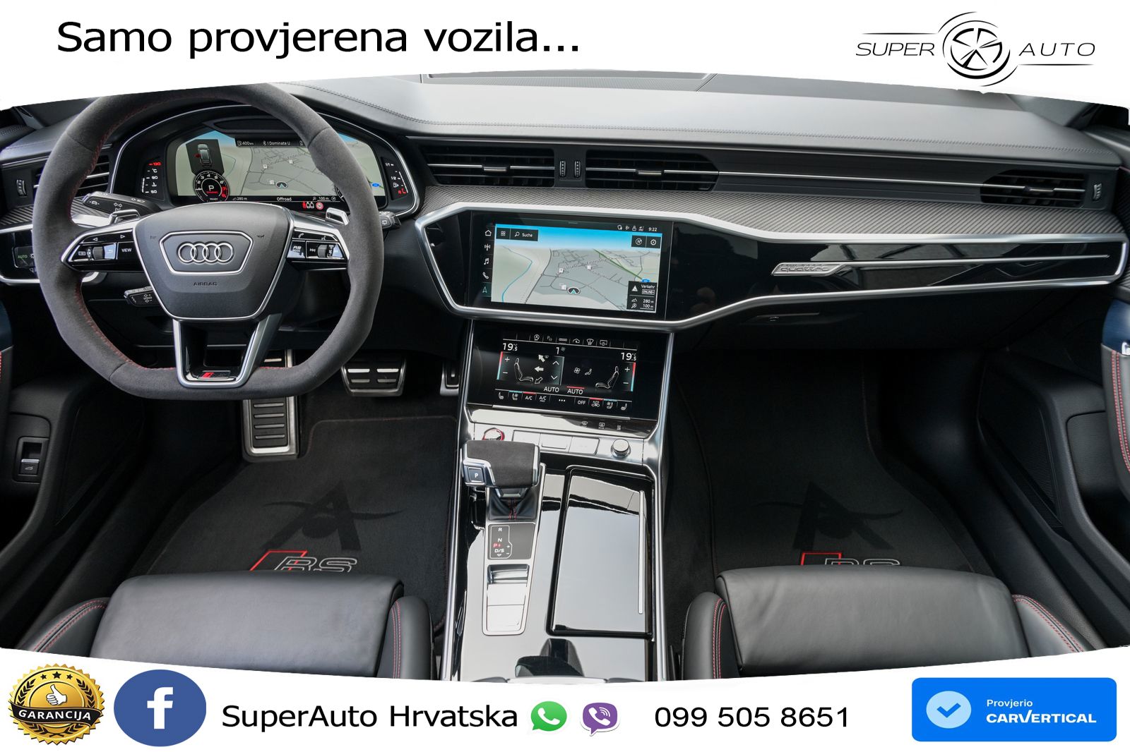 Audi RS6 Avant 4.0 TFSI V8 (600 KS) quattro Tiptronic LED+GR SJED+ACC