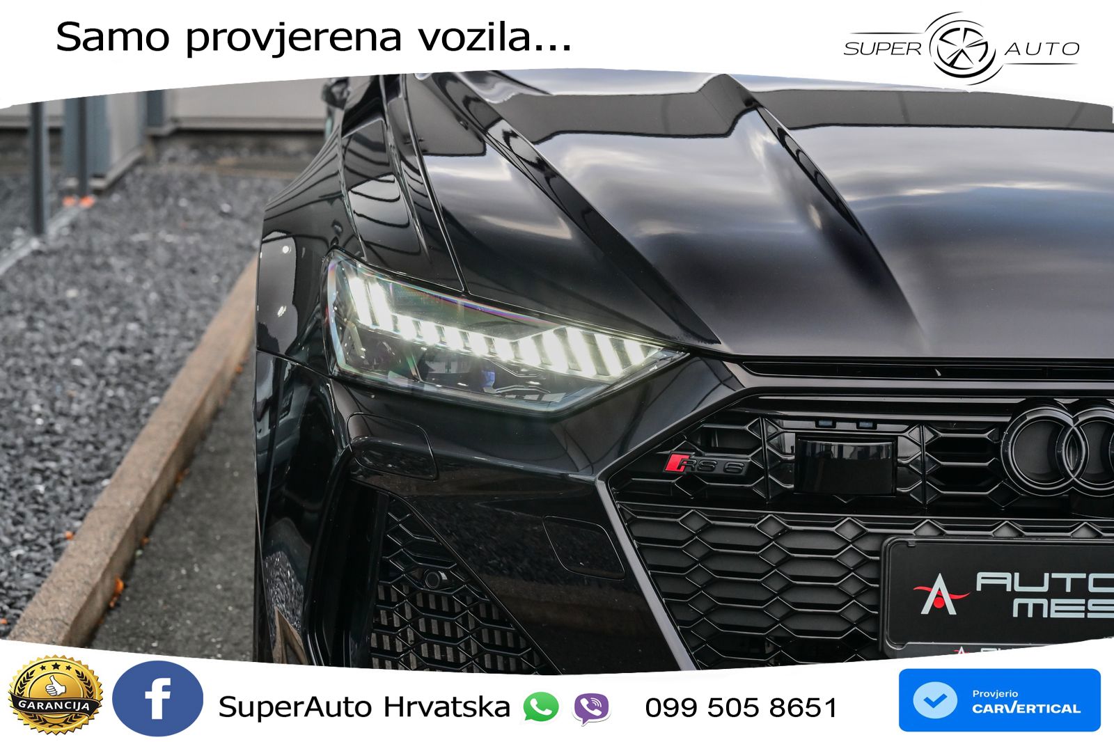 Audi RS6 Avant 4.0 TFSI V8 (600 KS) quattro Tiptronic LED+GR SJED+ACC