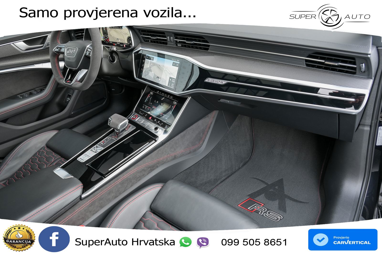 Audi RS6 Avant 4.0 TFSI V8 (600 KS) quattro Tiptronic LED+GR SJED+ACC