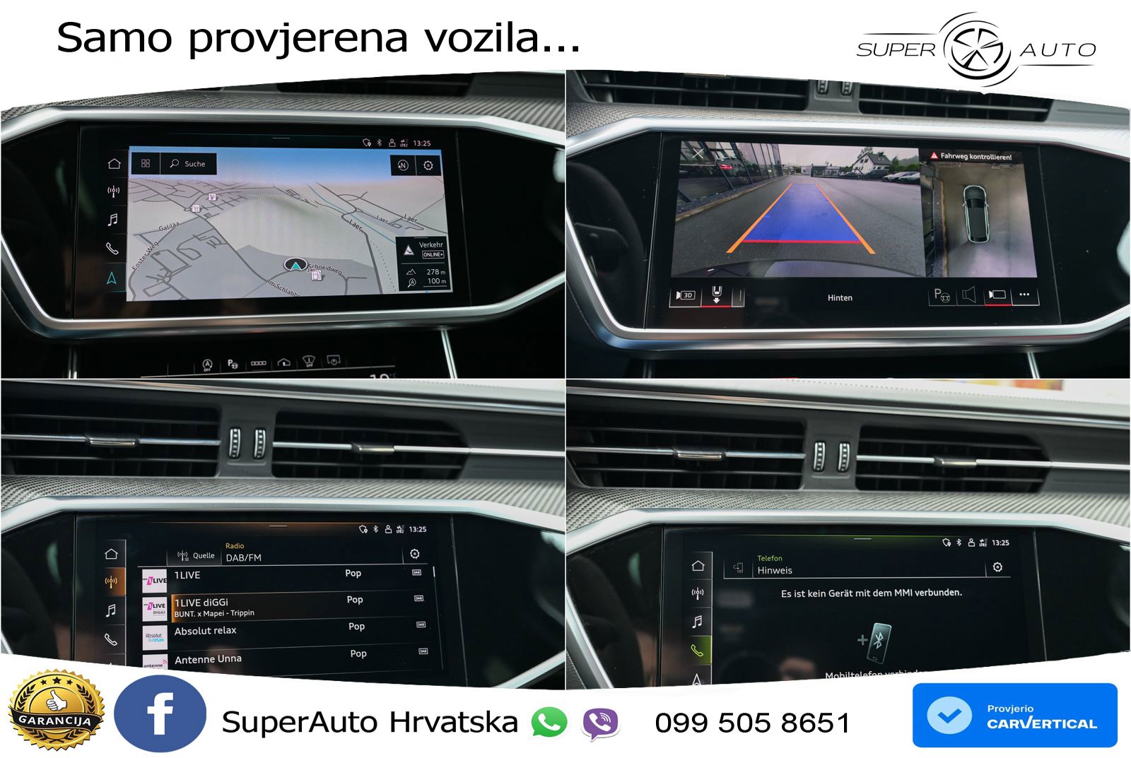 Audi RS6 Avant 4.0 TFSI V8 (600 KS) quattro Tiptronic LED+GR SJED+ACC