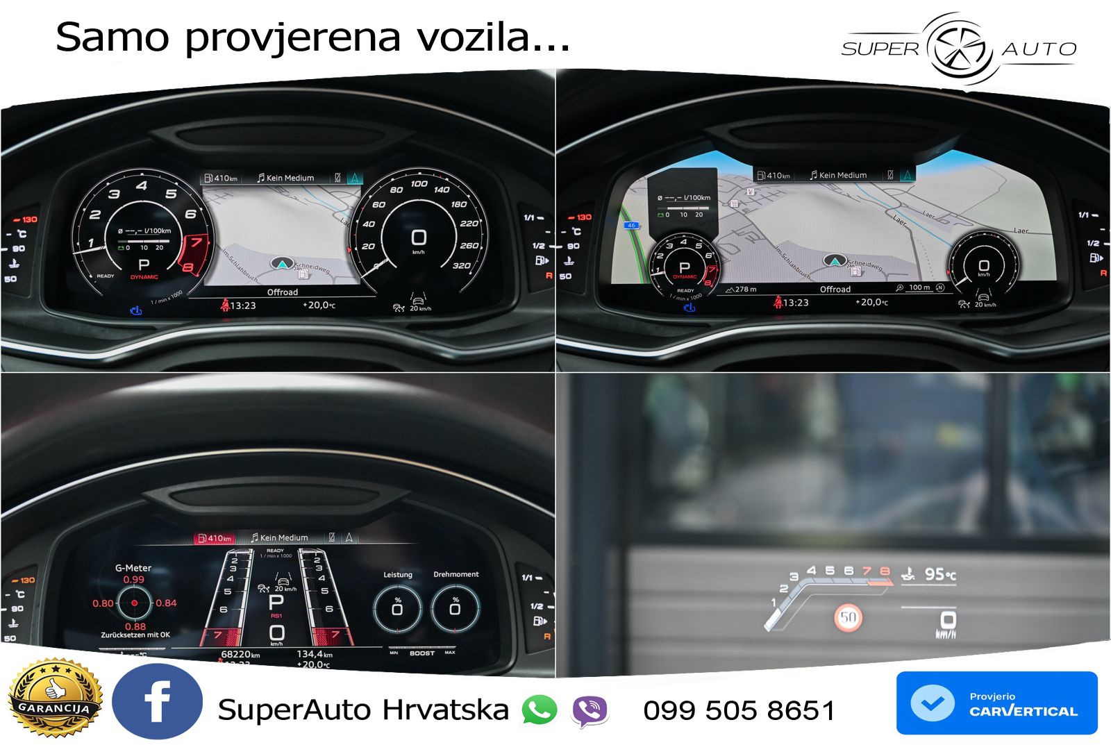 Audi RS6 Avant 4.0 TFSI V8 (600 KS) quattro Tiptronic LED+GR SJED+ACC