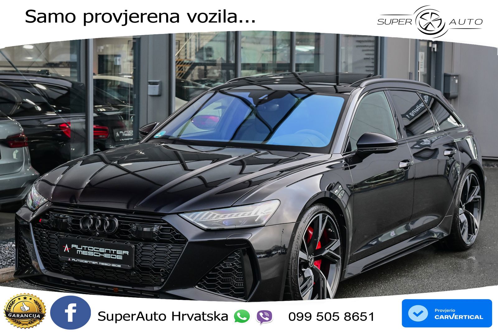 Audi RS6 Avant 4.0 TFSI V8 (600 KS) quattro Tiptronic LED+GR SJED+ACC