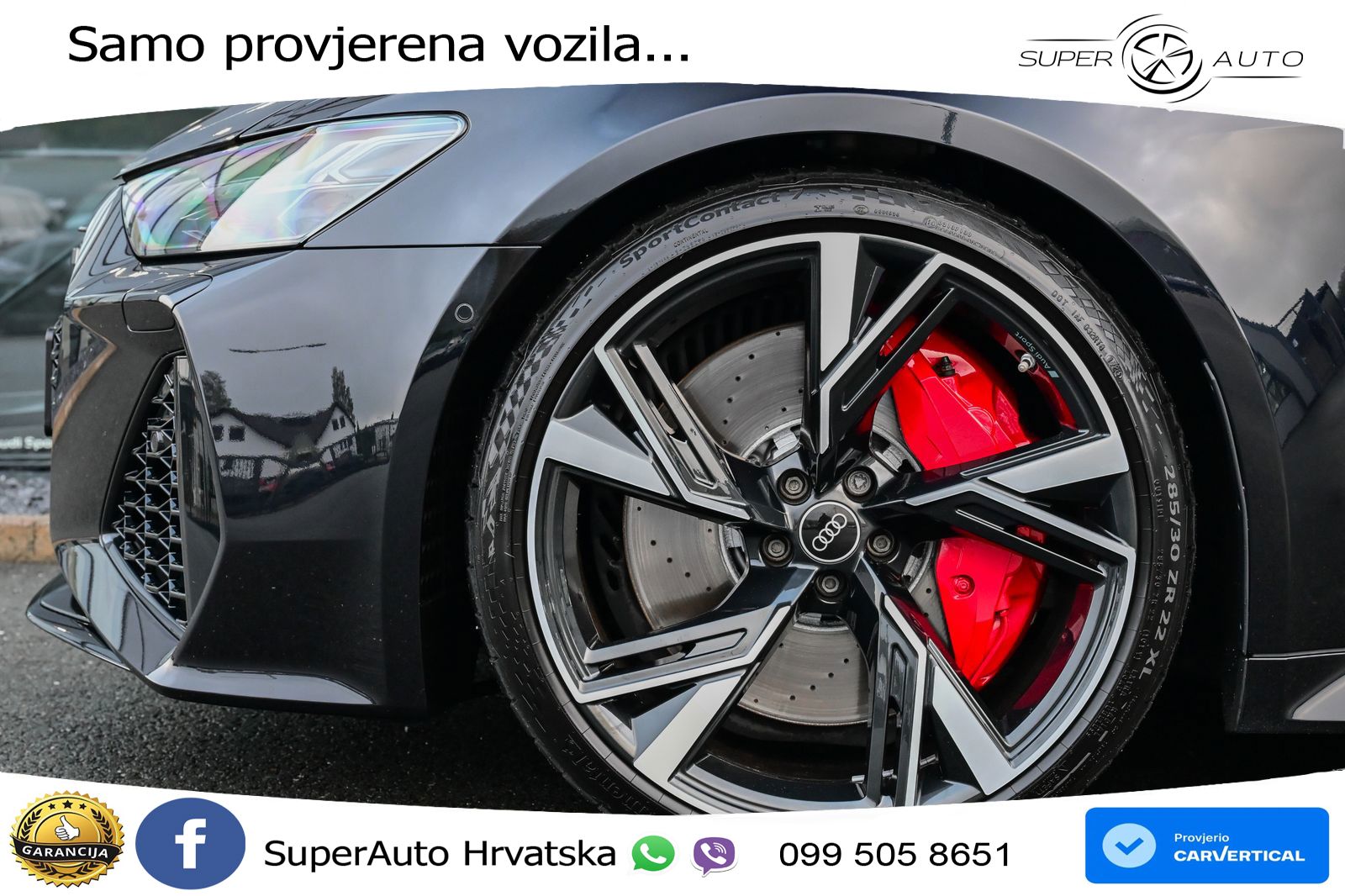 Audi RS6 Avant 4.0 TFSI V8 (600 KS) quattro Tiptronic LED+GR SJED+ACC