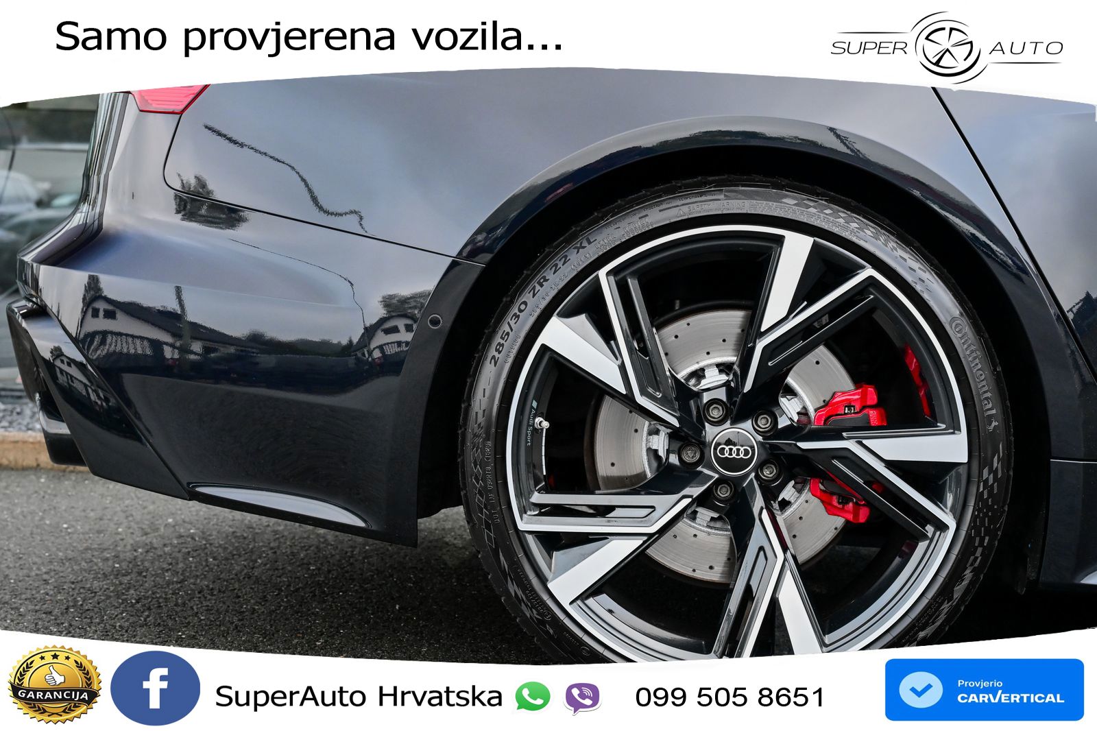 Audi RS6 Avant 4.0 TFSI V8 (600 KS) quattro Tiptronic LED+GR SJED+ACC