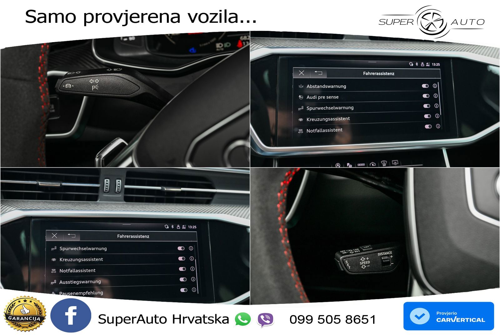 Audi RS6 Avant 4.0 TFSI V8 (600 KS) quattro Tiptronic LED+GR SJED+ACC