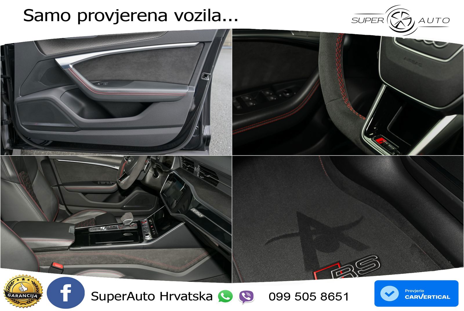 Audi RS6 Avant 4.0 TFSI V8 (600 KS) quattro Tiptronic LED+GR SJED+ACC