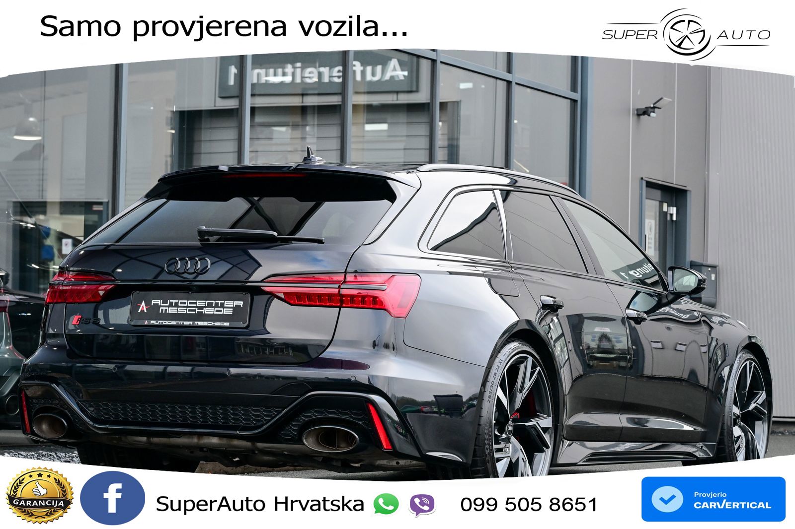 Audi RS6 Avant 4.0 TFSI V8 (600 KS) quattro Tiptronic LED+GR SJED+ACC