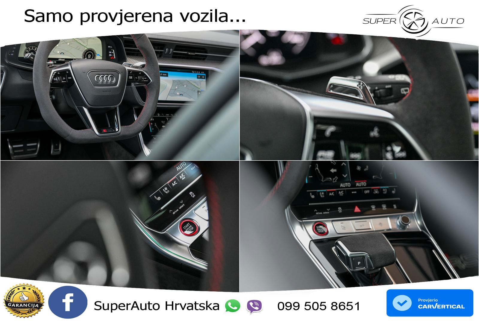 Audi RS6 Avant 4.0 TFSI V8 (600 KS) quattro Tiptronic LED+GR SJED+ACC