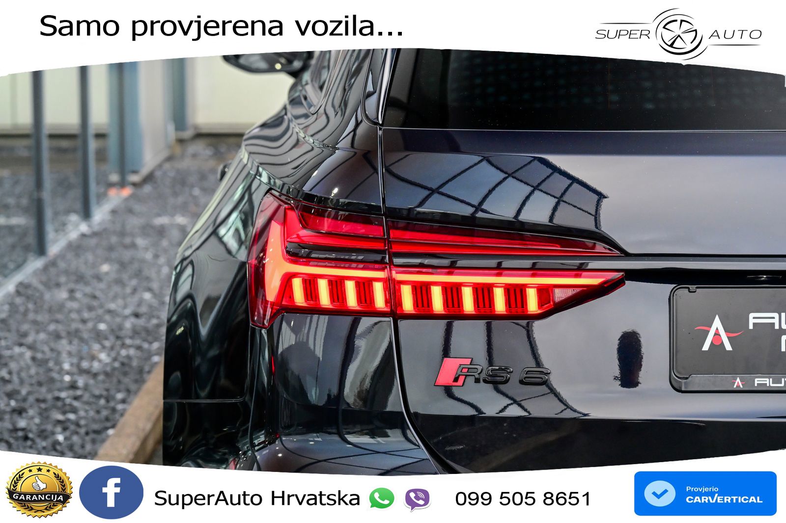 Audi RS6 Avant 4.0 TFSI V8 (600 KS) quattro Tiptronic LED+GR SJED+ACC