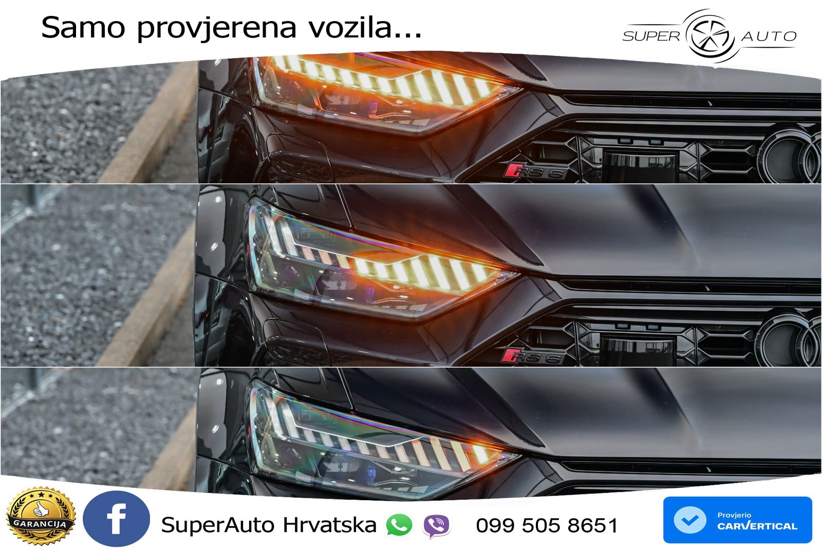Audi RS6 Avant 4.0 TFSI V8 (600 KS) quattro Tiptronic LED+GR SJED+ACC