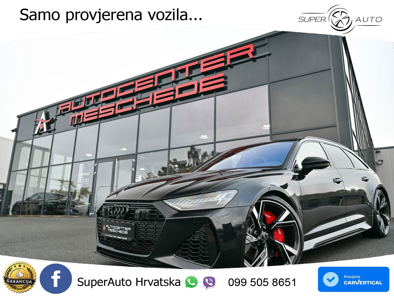 Audi RS6 Avant 4.0 TFSI V8 (600 KS) quattro Tiptronic LED+GR SJED+ACC