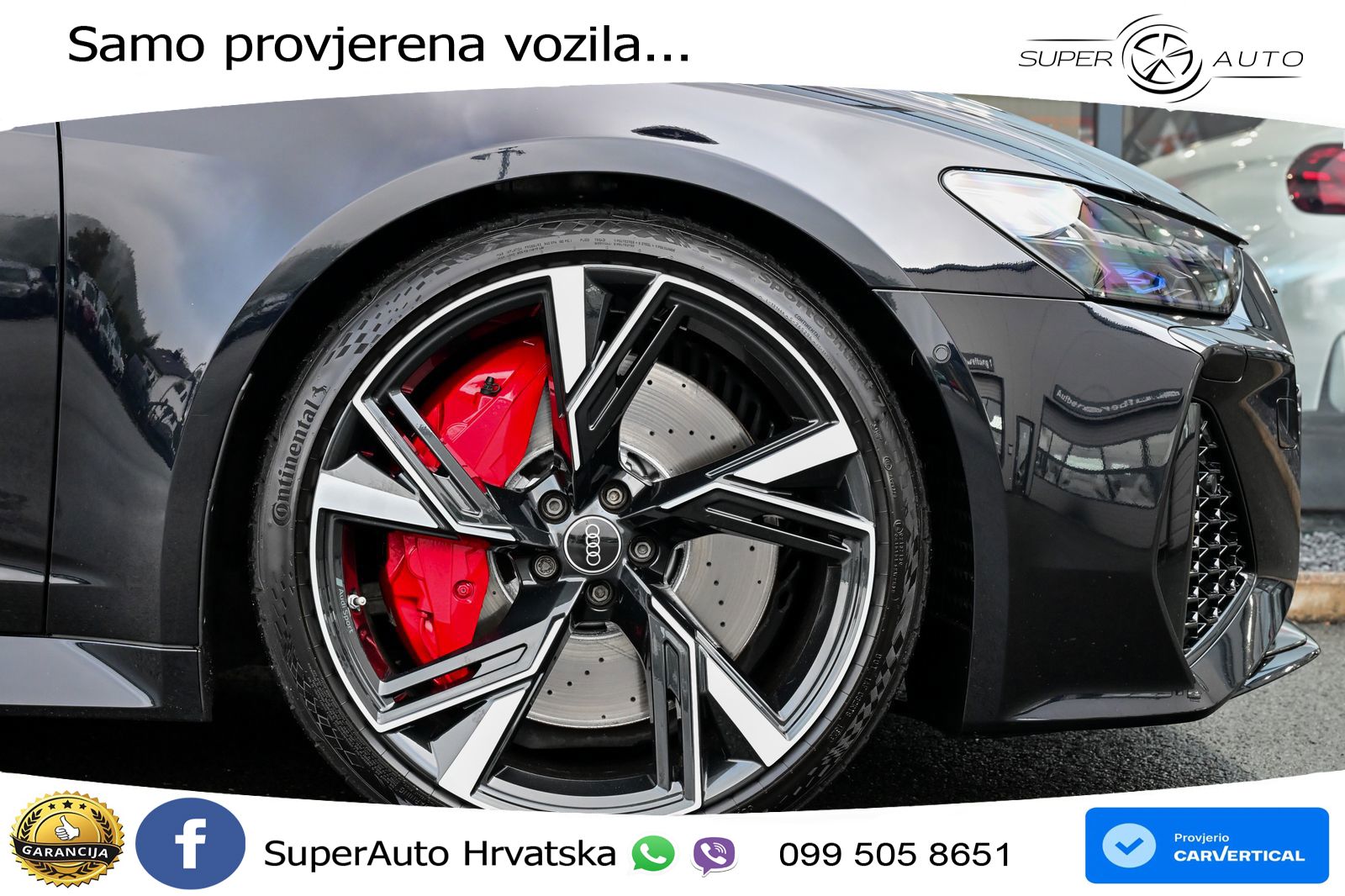 Audi RS6 Avant 4.0 TFSI V8 (600 KS) quattro Tiptronic LED+GR SJED+ACC
