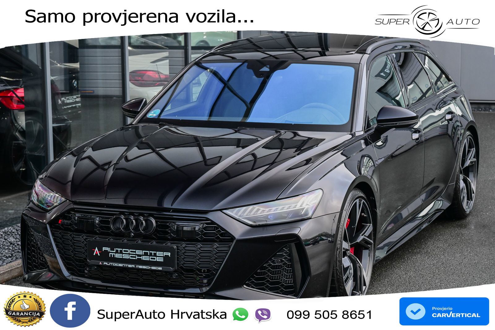 Audi RS6 Avant 4.0 TFSI V8 (600 KS) quattro Tiptronic LED+GR SJED+ACC