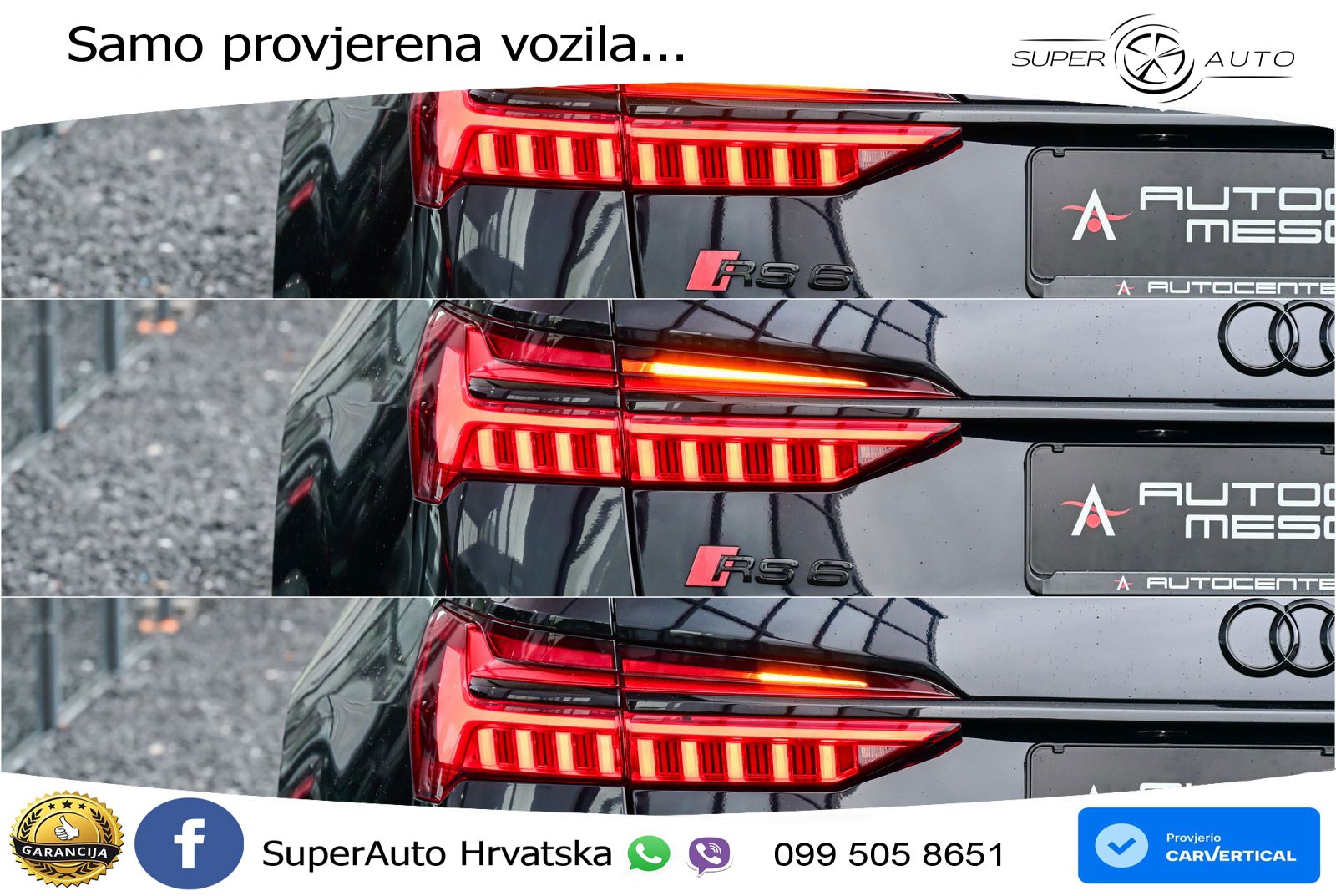 Audi RS6 Avant 4.0 TFSI V8 (600 KS) quattro Tiptronic LED+GR SJED+ACC