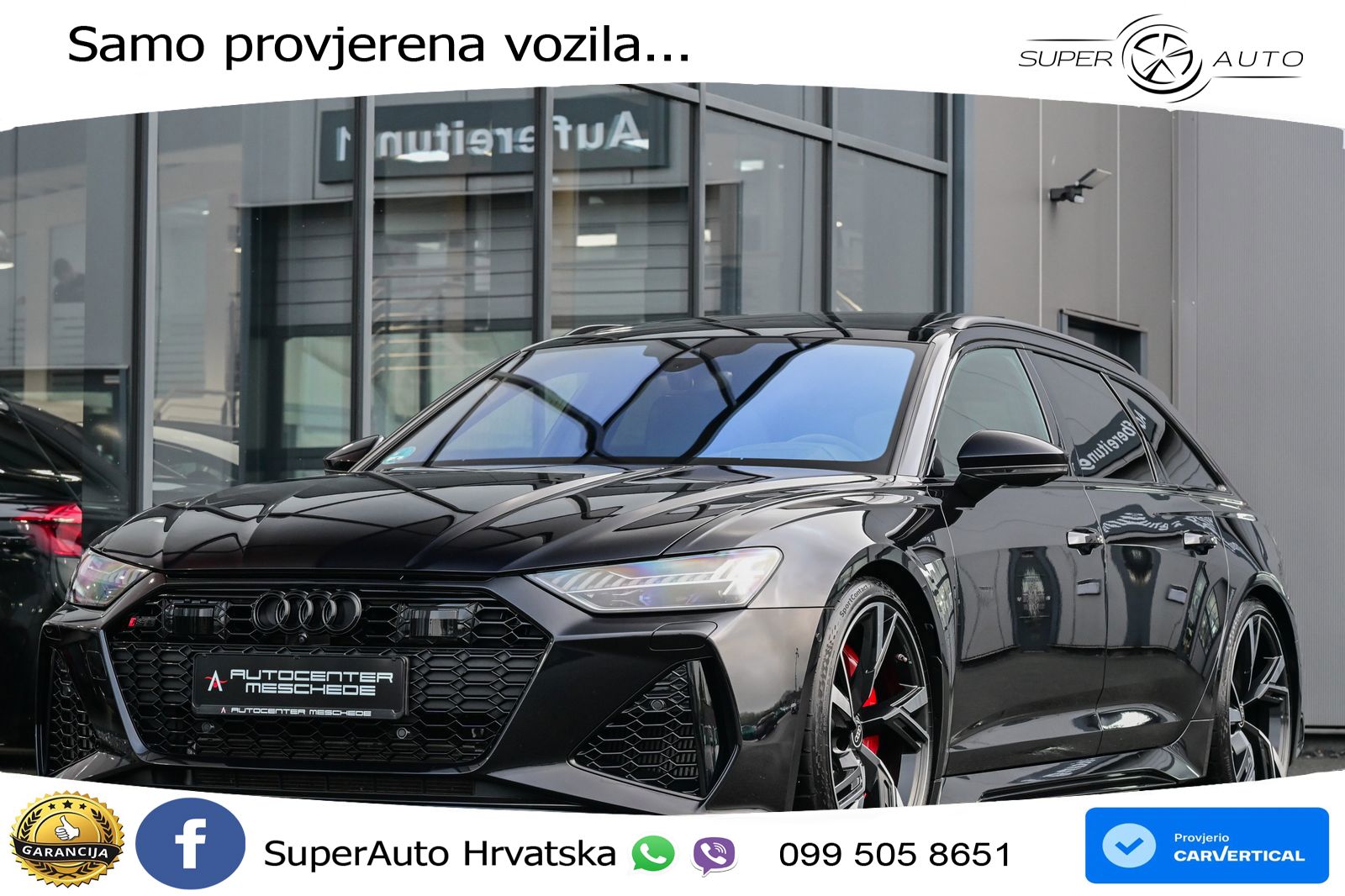 Audi RS6 Avant 4.0 TFSI V8 (600 KS) quattro Tiptronic LED+GR SJED+ACC