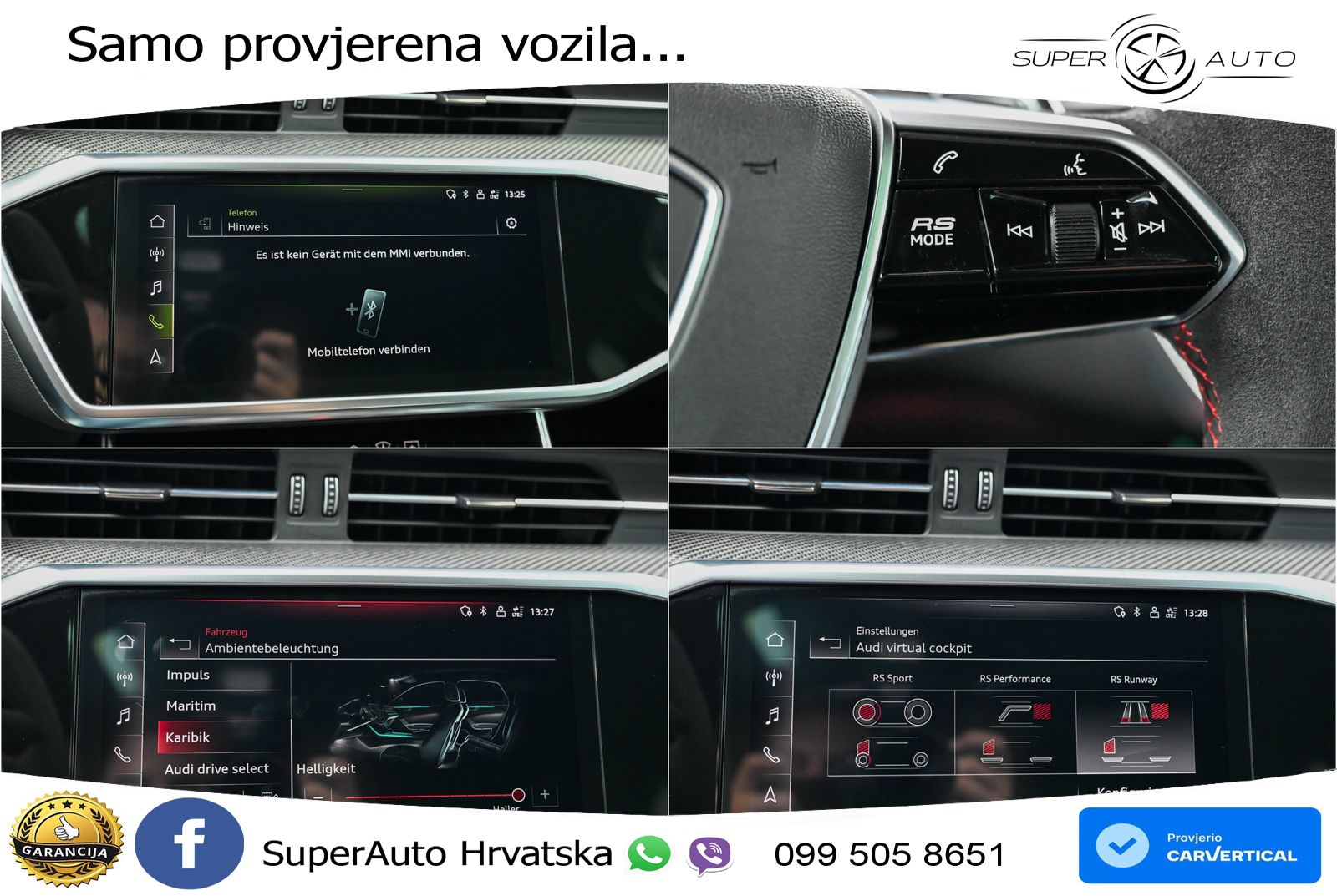 Audi RS6 Avant 4.0 TFSI V8 (600 KS) quattro Tiptronic LED+GR SJED+ACC