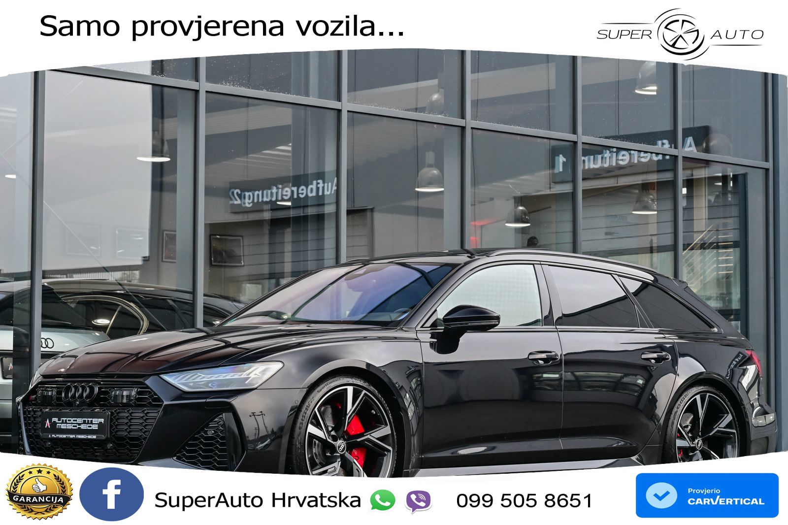 Audi RS6 Avant 4.0 TFSI V8 (600 KS) quattro Tiptronic LED+GR SJED+ACC