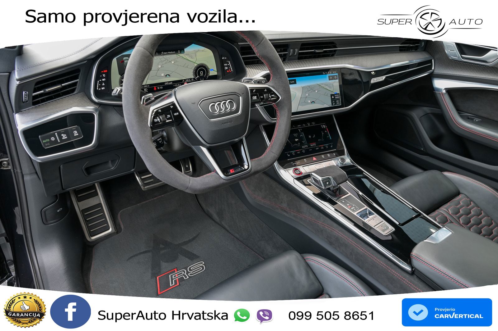 Audi RS6 Avant 4.0 TFSI V8 (600 KS) quattro Tiptronic LED+GR SJED+ACC