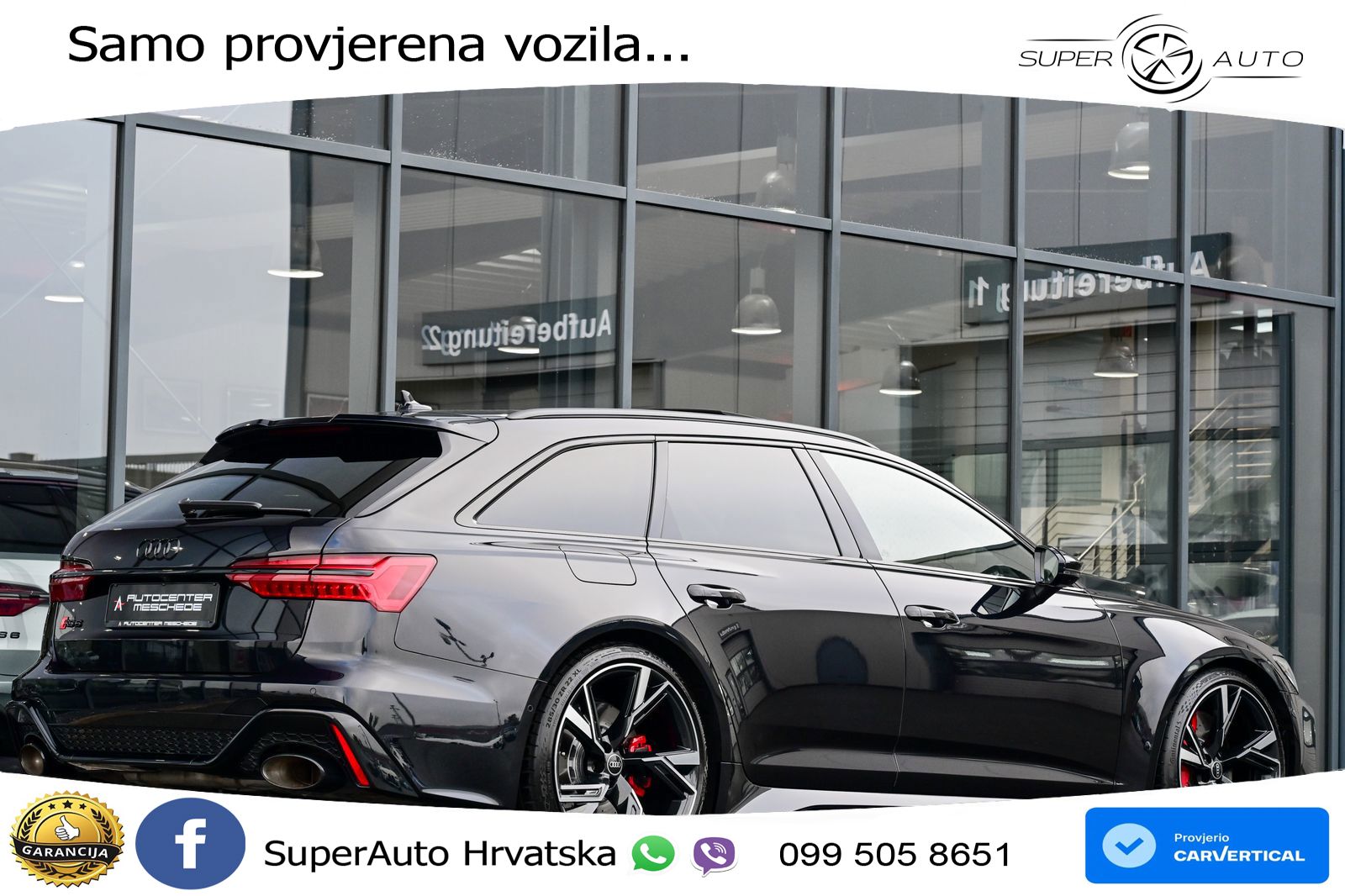 Audi RS6 Avant 4.0 TFSI V8 (600 KS) quattro Tiptronic LED+GR SJED+ACC