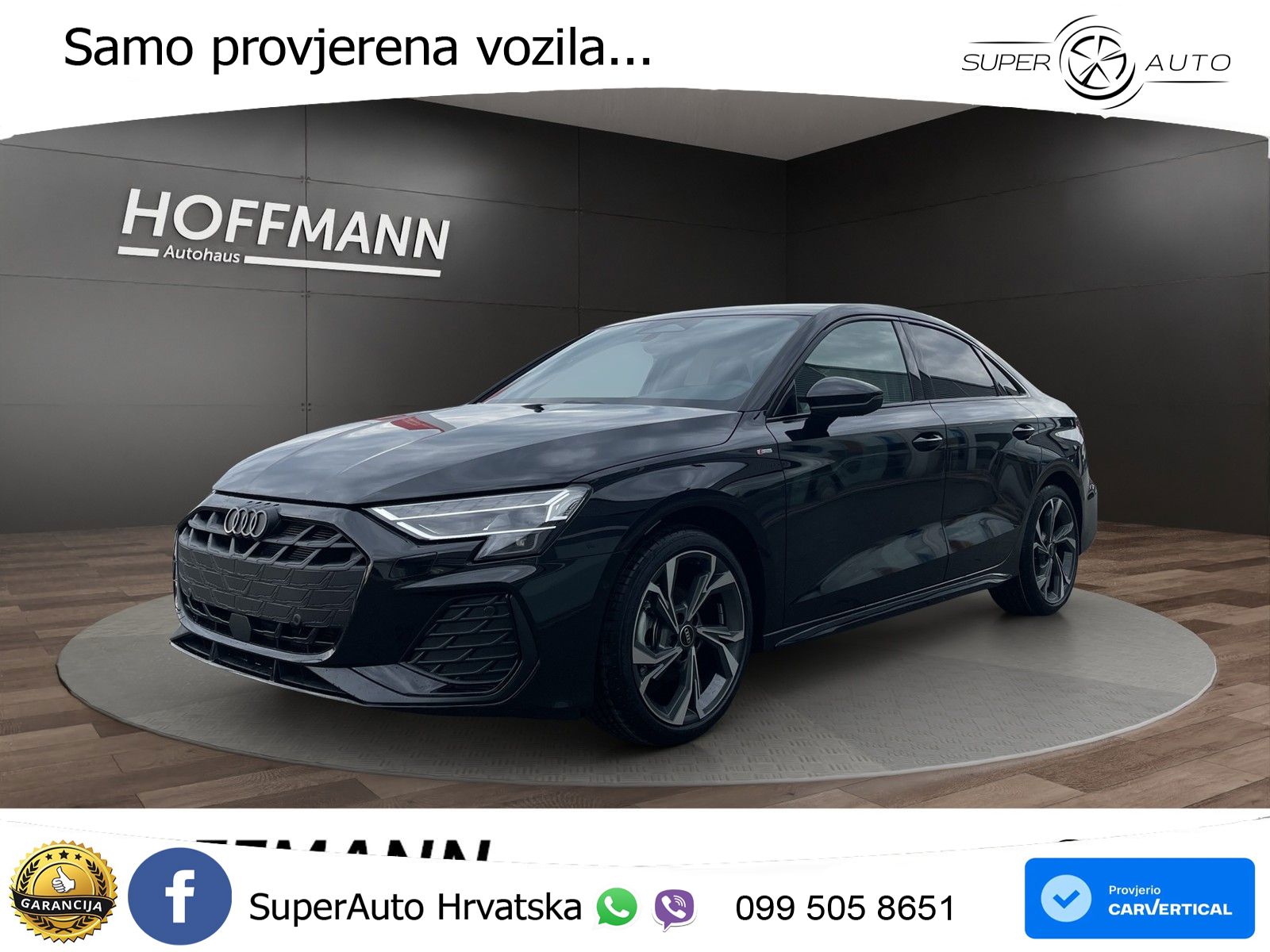 Audi A3 Limuzina 35 TFSI (150 KS) S tronic S line LED+GR SJED+ACC
