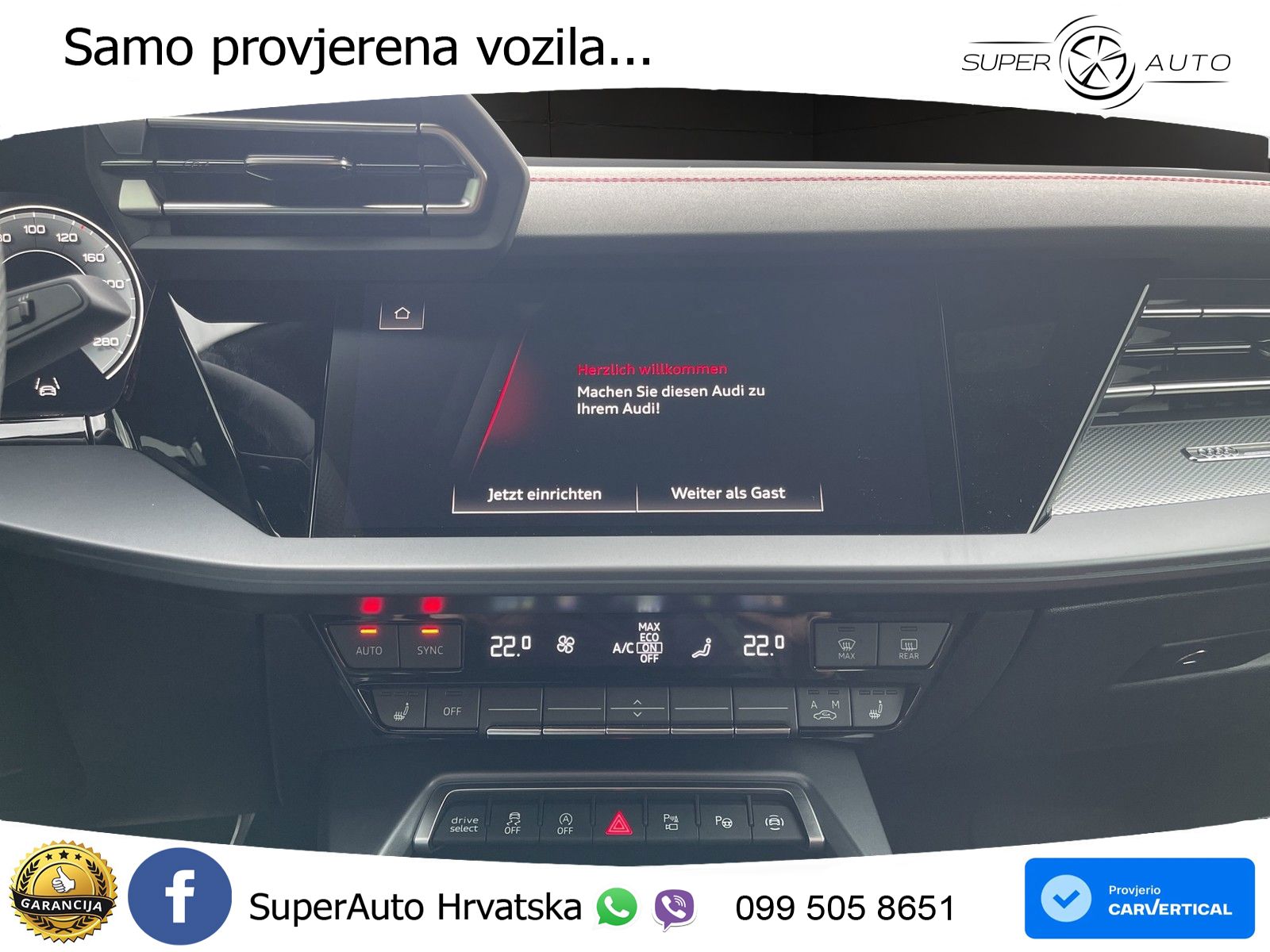 Audi A3 Limuzina 35 TFSI (150 KS) S tronic S line LED+GR SJED+ACC