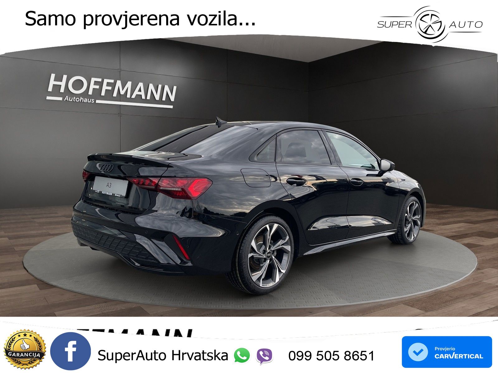 Audi A3 Limuzina 35 TFSI (150 KS) S tronic S line LED+GR SJED+ACC