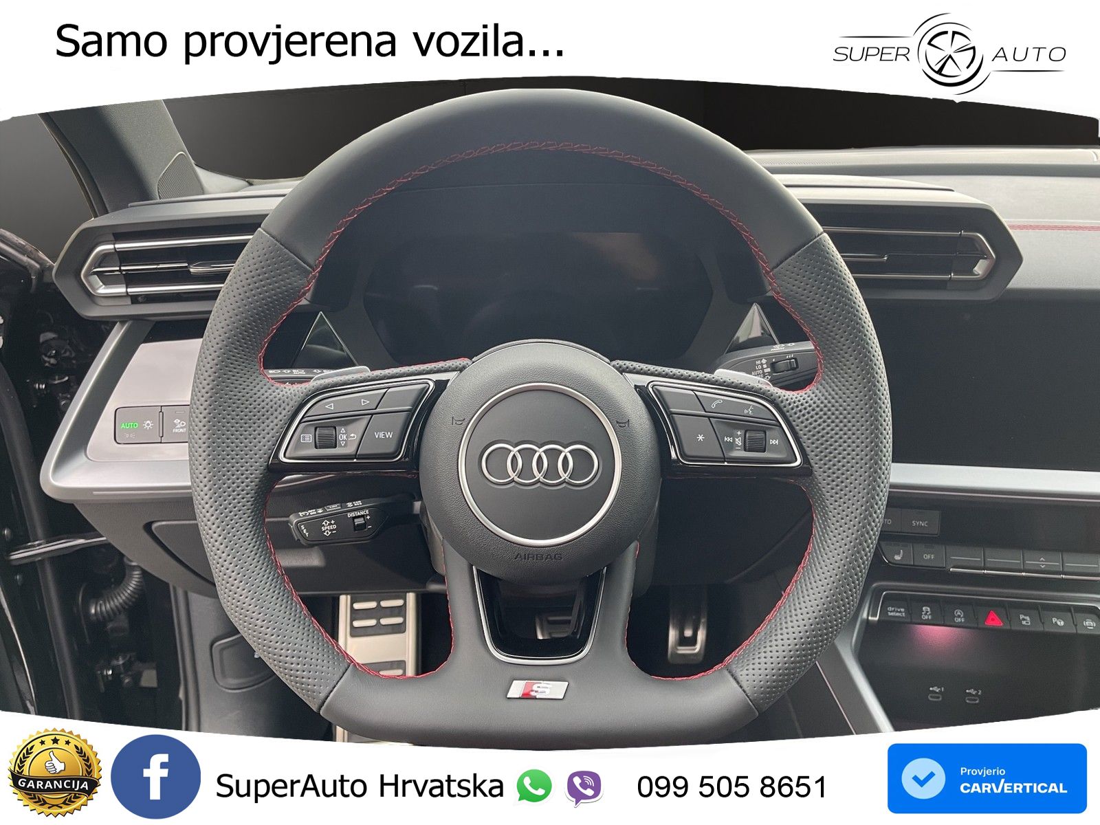 Audi A3 Limuzina 35 TFSI (150 KS) S tronic S line LED+GR SJED+ACC