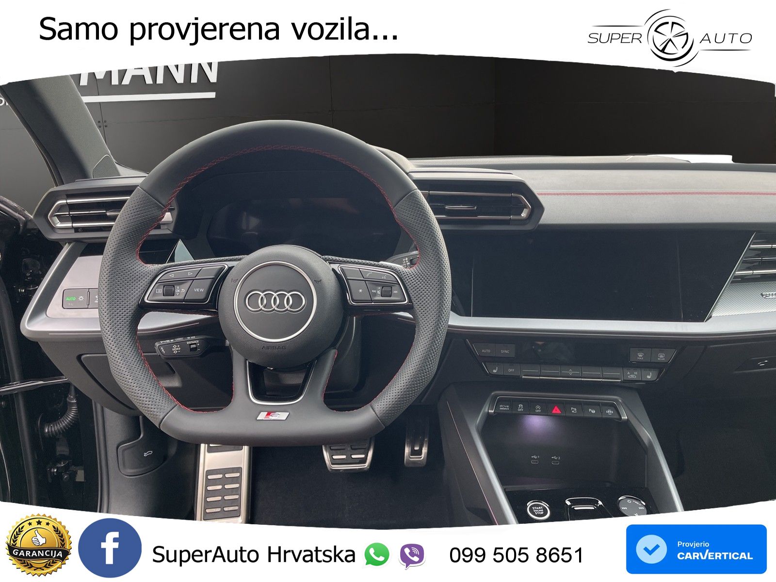 Audi A3 Limuzina 35 TFSI (150 KS) S tronic S line LED+GR SJED+ACC