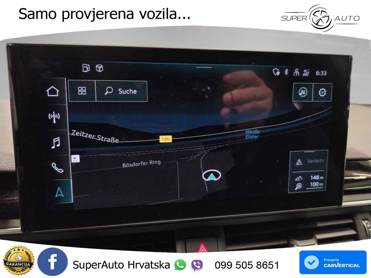 Audi A5 Sportback  40 TFSI (204 KS) S tronic S line LED+GR SJED+ACC