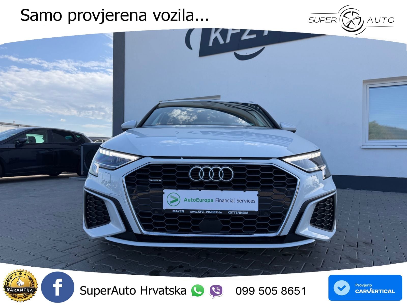 Audi A3 40 TDI (200 KS) quattro S tronic S line