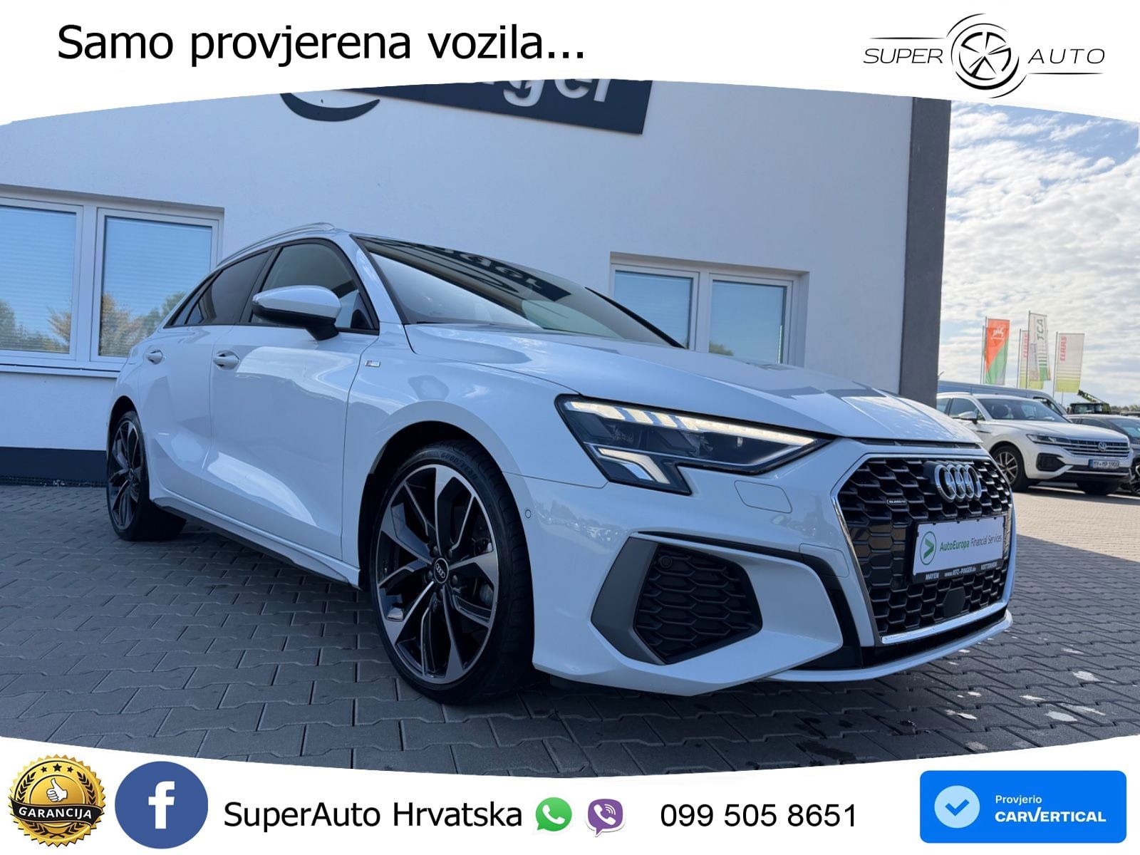 Audi A3 40 TDI (200 KS) quattro S tronic S line