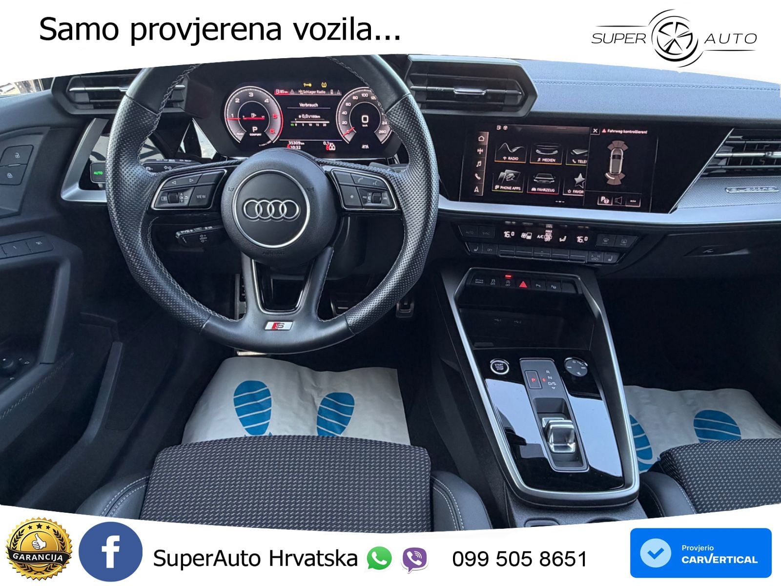 Audi A3 40 TDI (200 KS) quattro S tronic S line