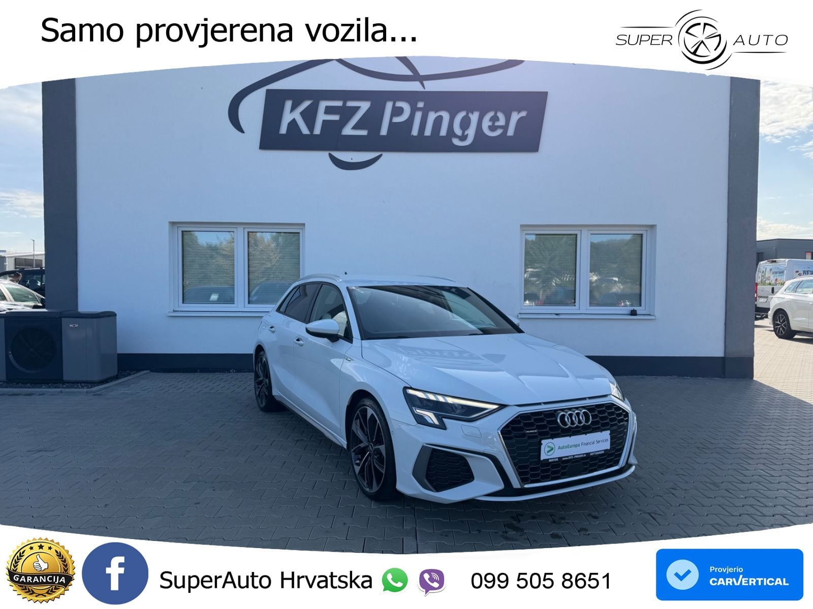 Audi A3 40 TDI (200 KS) quattro S tronic S line