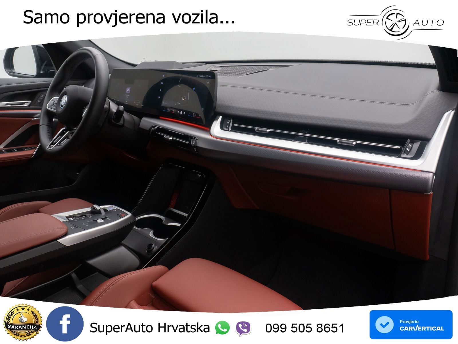 BMW iX2 66.5 kWh (313 KS) xDrive30 M Sport LED+GR SJED+ACC