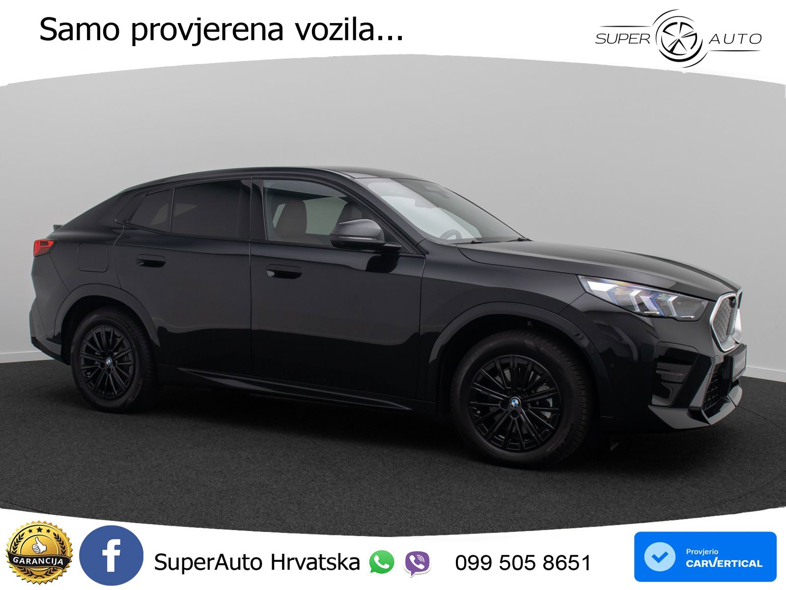 BMW iX2 66.5 kWh (313 KS) xDrive30 M Sport LED+GR SJED+ACC