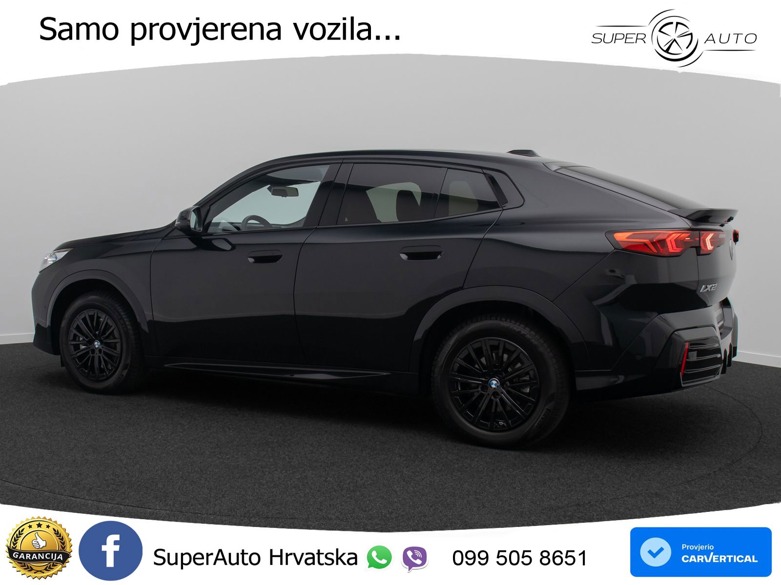 BMW iX2 66.5 kWh (313 KS) xDrive30 M Sport LED+GR SJED+ACC