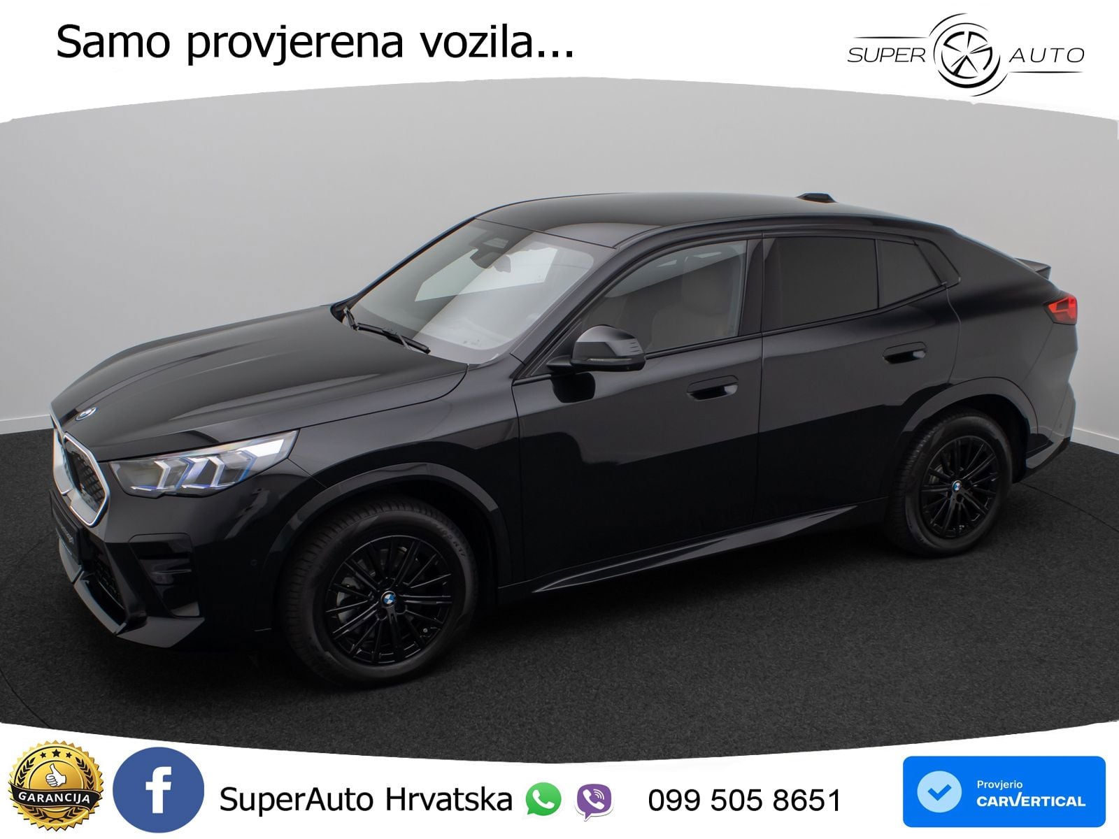BMW iX2 66.5 kWh (313 KS) xDrive30 M Sport LED+GR SJED+ACC