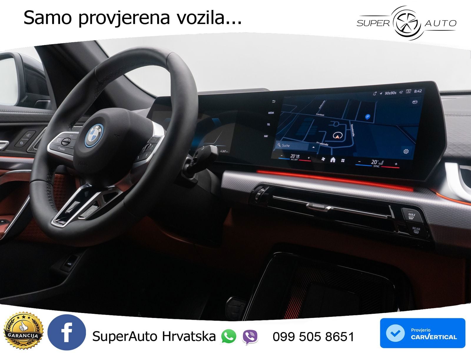 BMW iX2 66.5 kWh (313 KS) xDrive30 M Sport LED+GR SJED+ACC