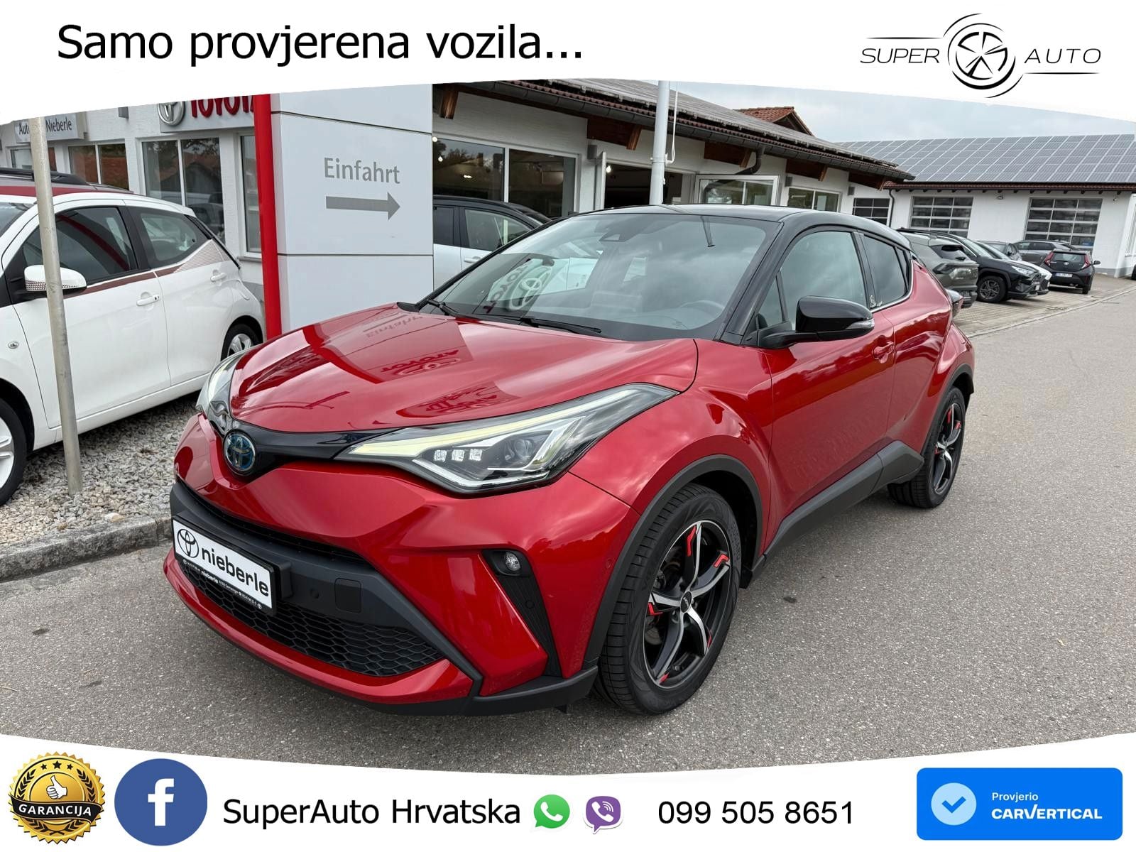 Toyota C-HR 2.0 (184 KS) Hybrid e-CVT Team D LED+GR SJED+ACC