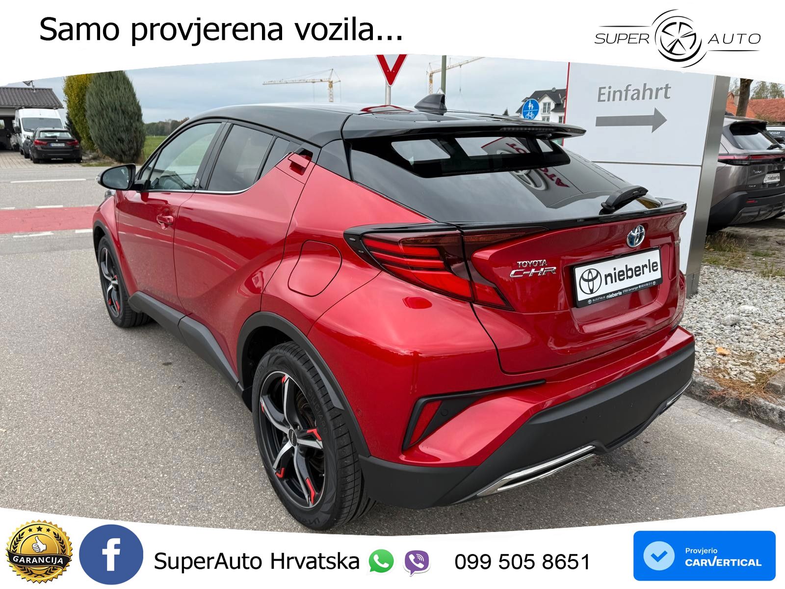 Toyota C-HR 2.0 (184 KS) Hybrid e-CVT Team D LED+GR SJED+ACC