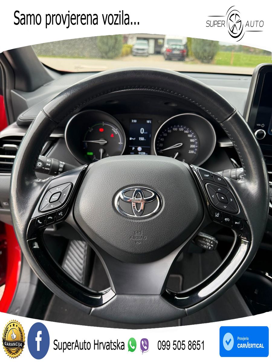 Toyota C-HR 2.0 (184 KS) Hybrid e-CVT Team D LED+GR SJED+ACC