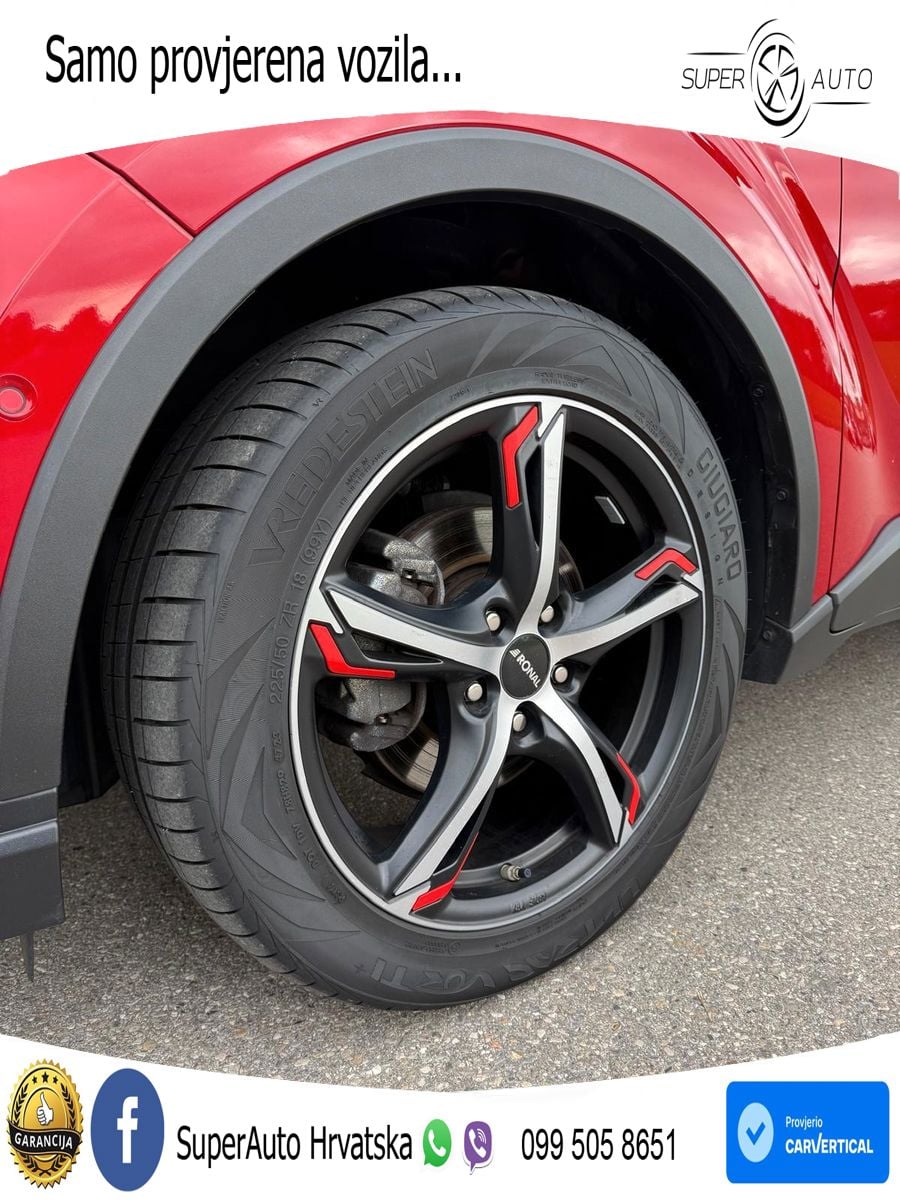 Toyota C-HR 2.0 (184 KS) Hybrid e-CVT Team D LED+GR SJED+ACC